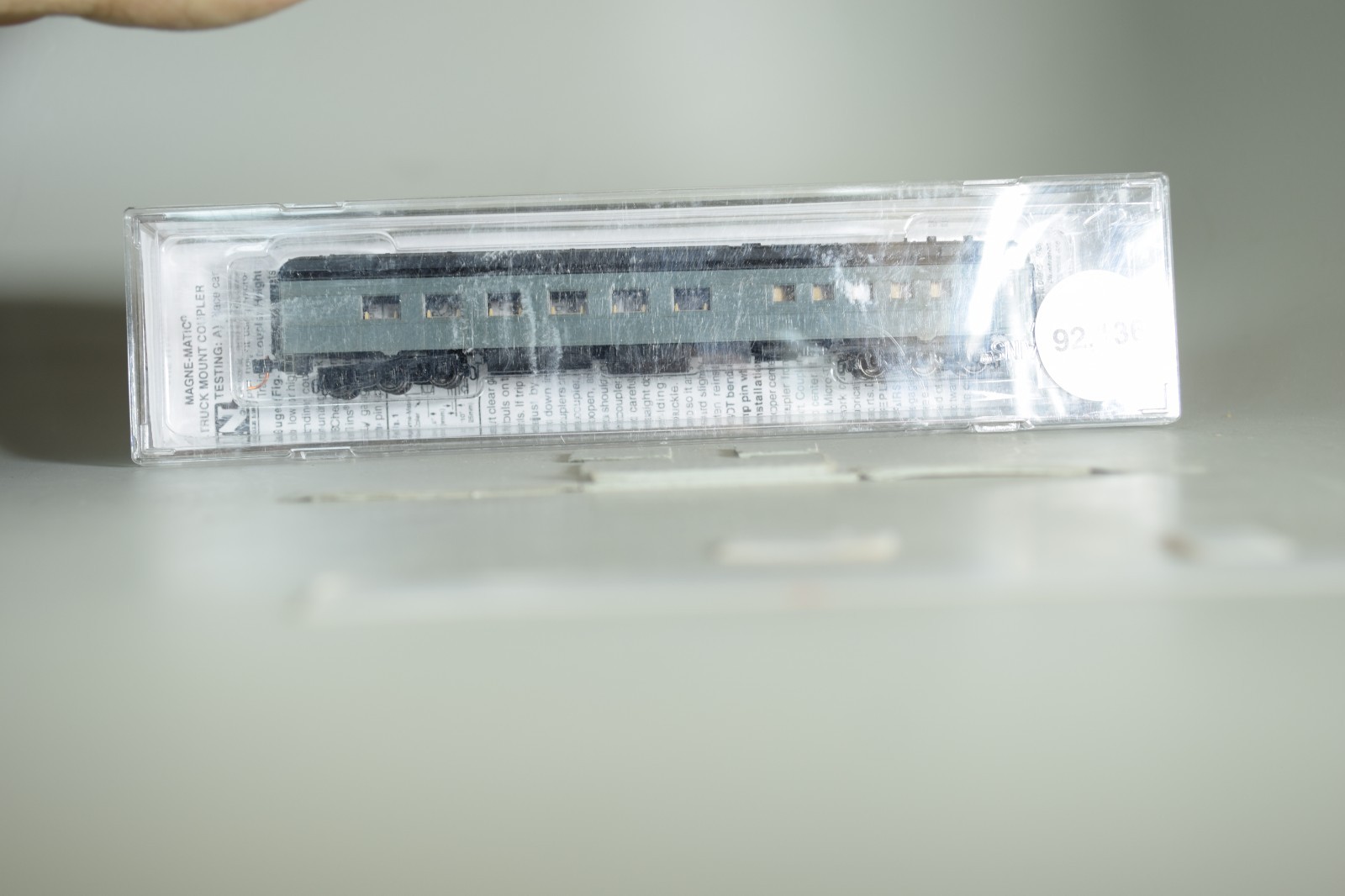 92136 N Scale Micro Trains 83′ HEAVY WEIGHT DINER CAR UNPAINTED