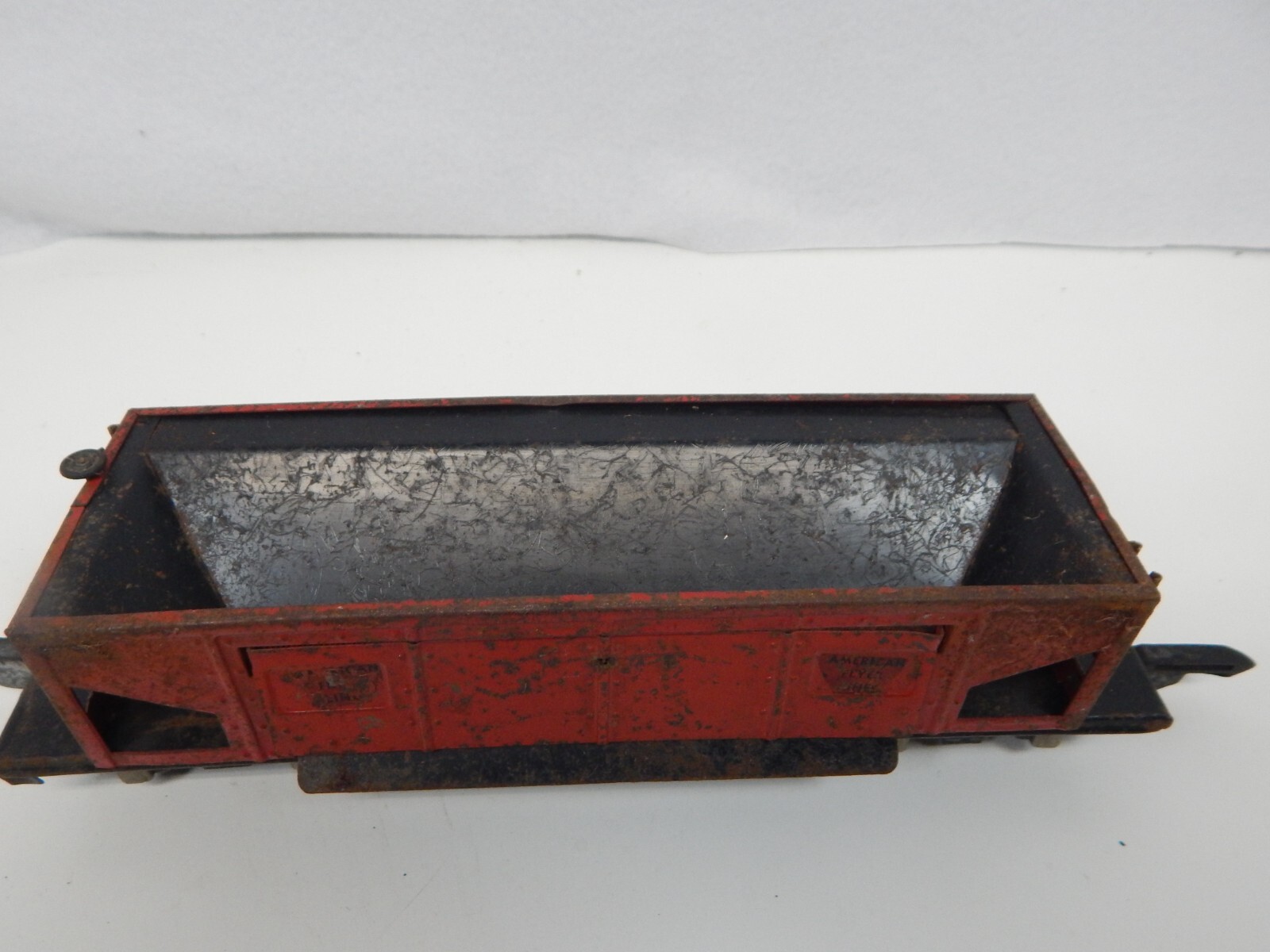 American Flyer Lines #716 S Gauge Automatic Dump Car Hopper 1946 VINTAGE
