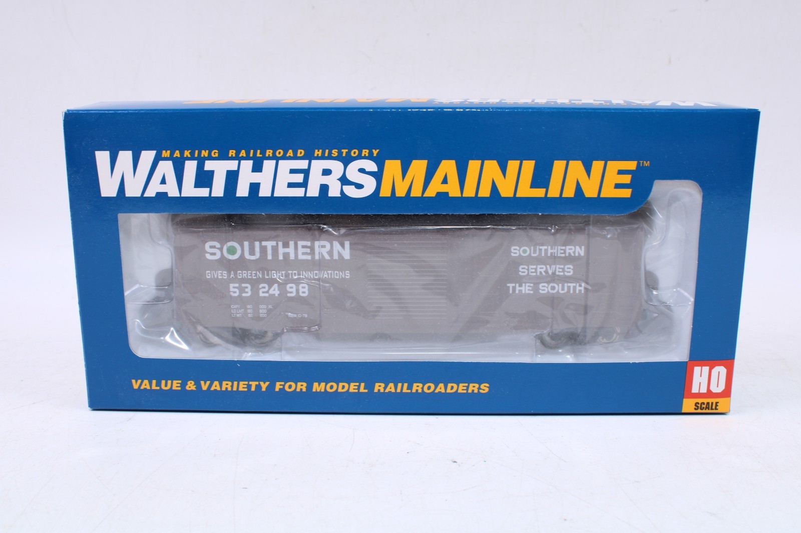 Walthers 910-2315 HO 50′ Waffle-Side Boxcar Southern #532498