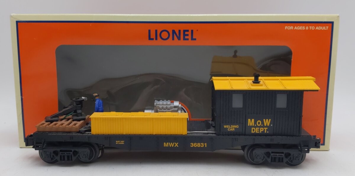 Lionel 6-36831 O Maintenance of Way Welding Car #36831 EX/Box