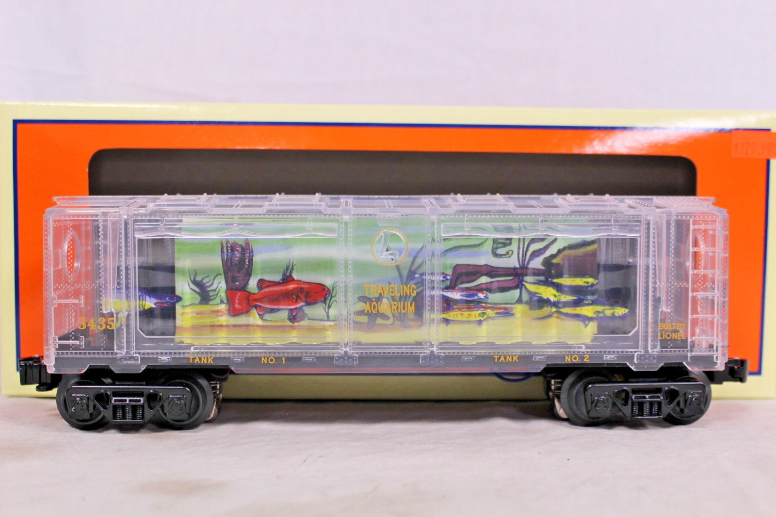 Lionel 6-29300 Clear Shell Aquarium Car – New!!
