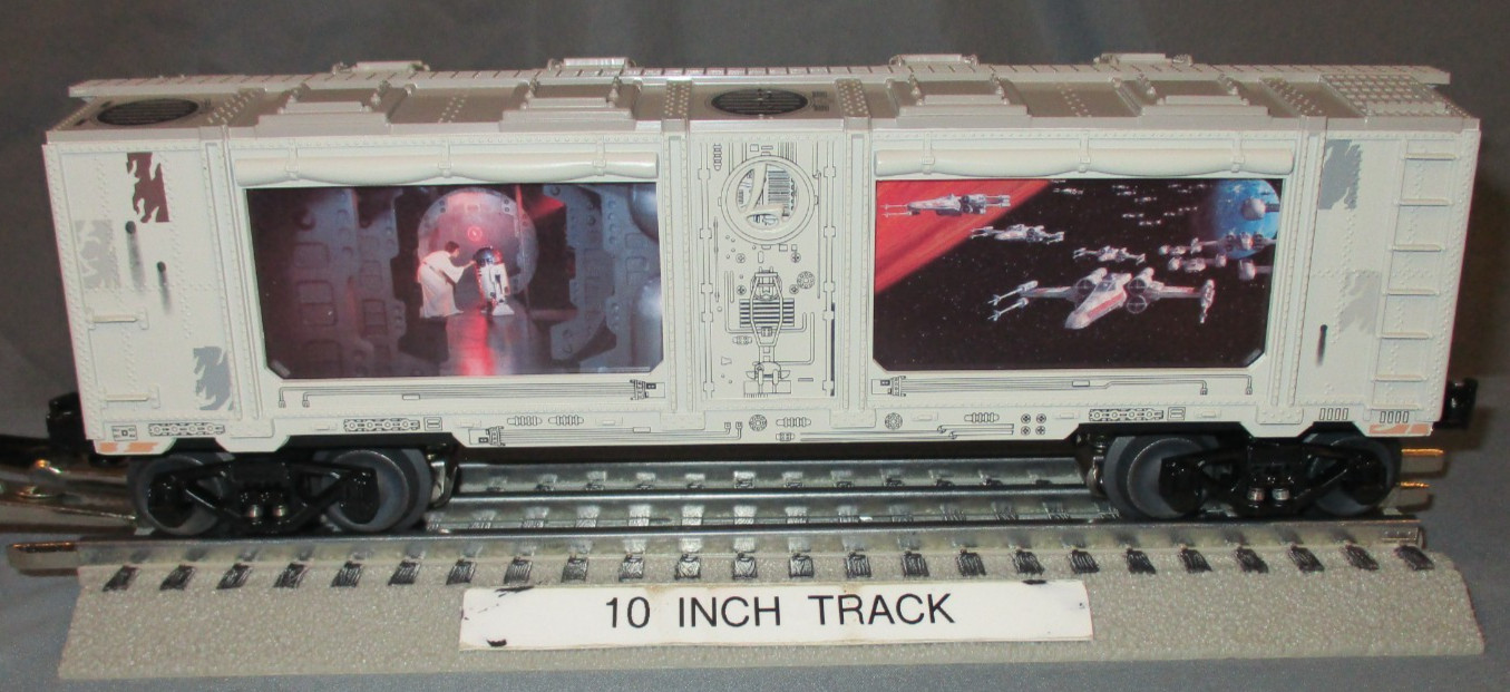 Lionel 23044 Star Wars Rebel Leia LED Illuminated “Mint Style” Boxcar O/027 ga.