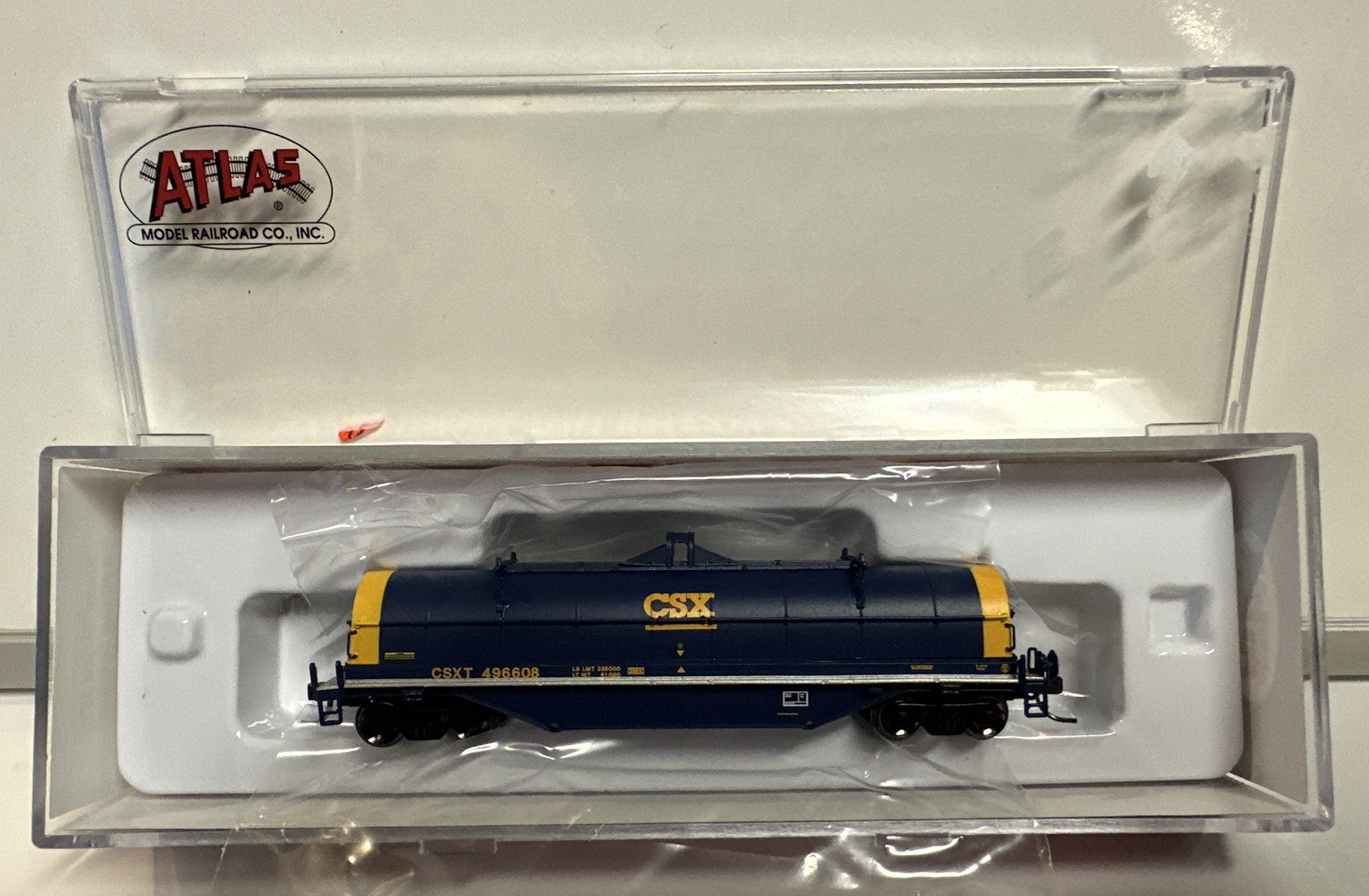 Atlas N Scale CSX 42′ Coil Steel Car #496608