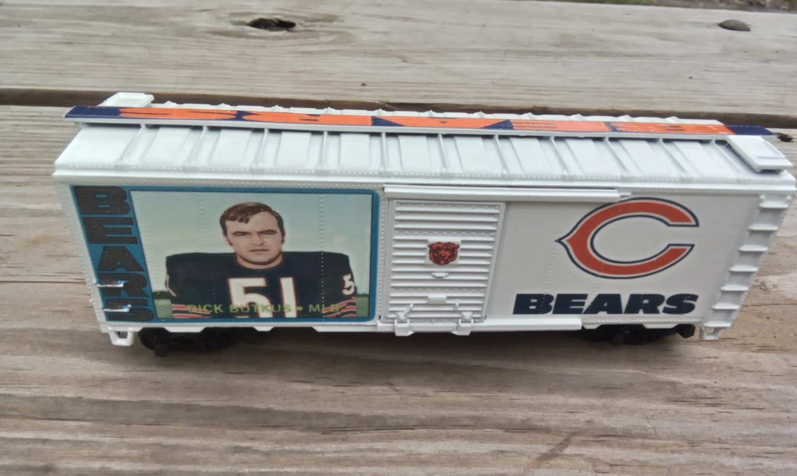 MLB NHL NFL NBA PGA PLAYER HO scale train boxcar athearn custom train BOXCAR