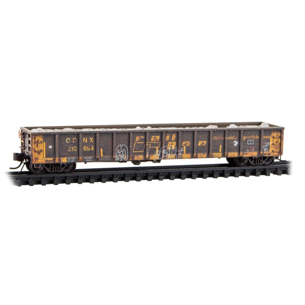 Micro Trains N 170144014 Railgon Weathered Mill Gondola Grit N’ Grime Series