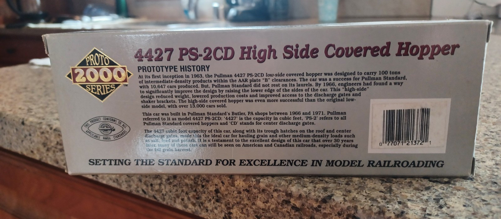 PROTO 2000-HO-4427 PS-2CD-HIGH SIDE COVERED HOPPER-ASSEMBLED-TLDX-IL-#6837-21372