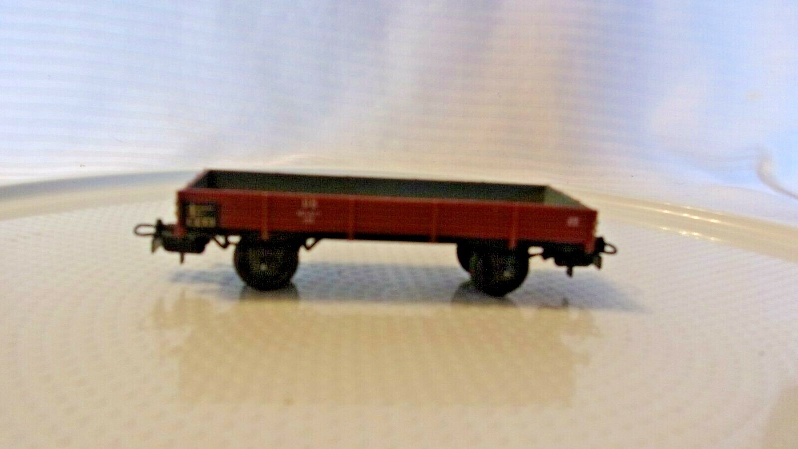 HO Scale Märklin #305, Low Side Open Gondola, Brown, Vintage 1953