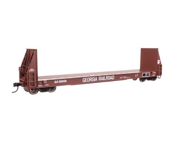 Walthers Proto ~ HO Scale ~ 50′ Pulpwood Flatcar ~ Georgia Railroad ~ 920-104522