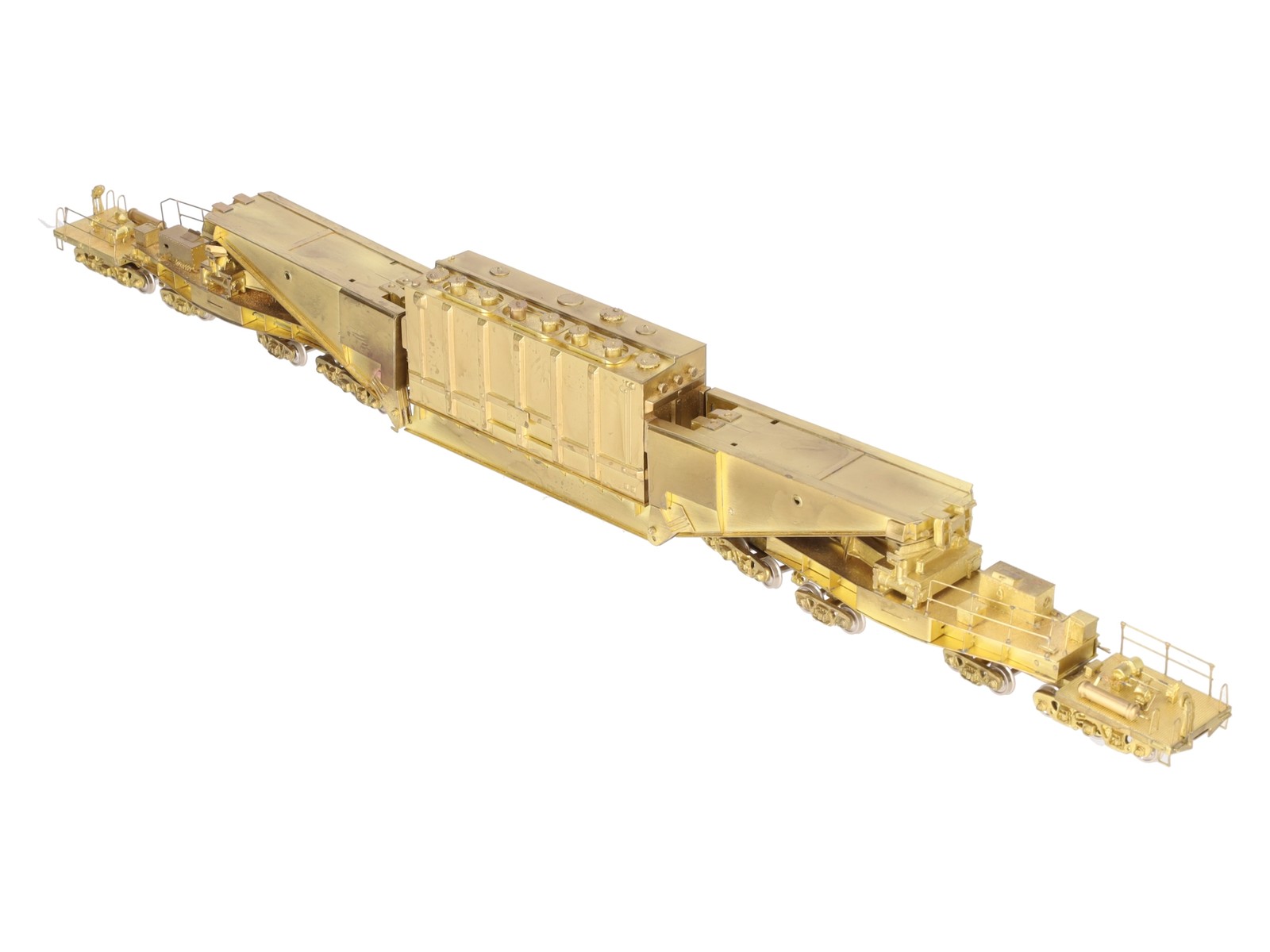 Overland OMI-1324 BRASS HO Schnabel Transformer Westinghouse No. 202 -Unpainted
