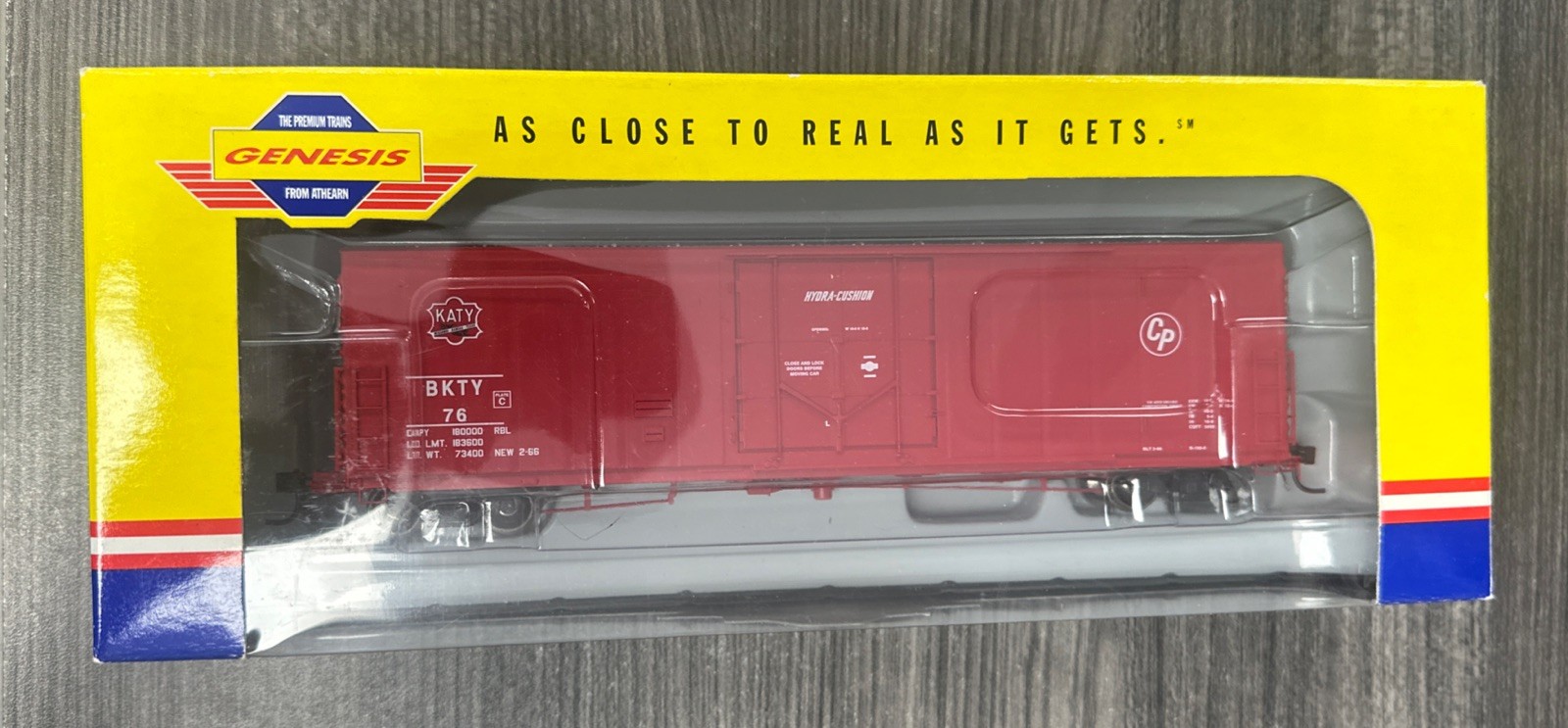 Athearn Genesis RTR HO G4305 50’ PC&F Box Car MKT NIB