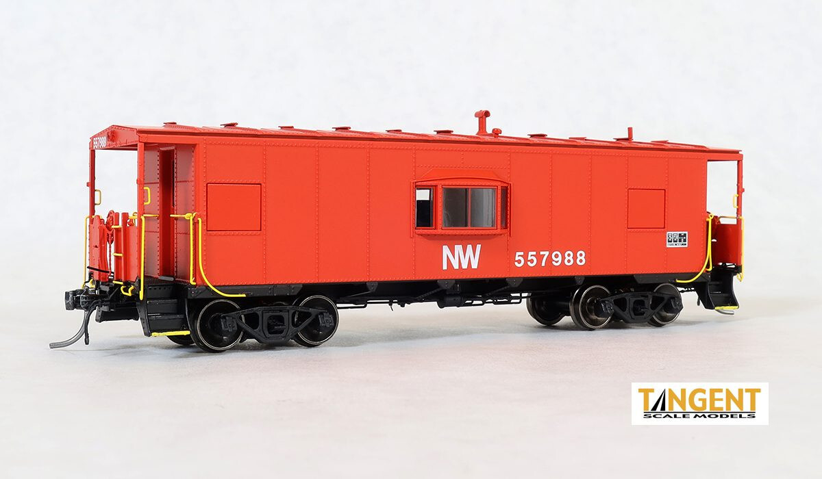 Tangent Scale Models Norfolk & Western St Louis Car Bay Window Caboose 60130 N&W