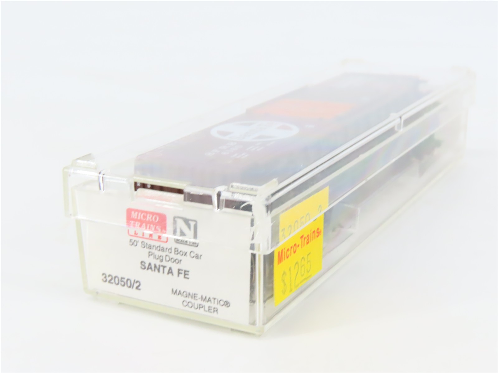 N Scale Micro-Trains MTL 32050/2 SFRB Santa Fe 50′ Plug Door Box Car #6160