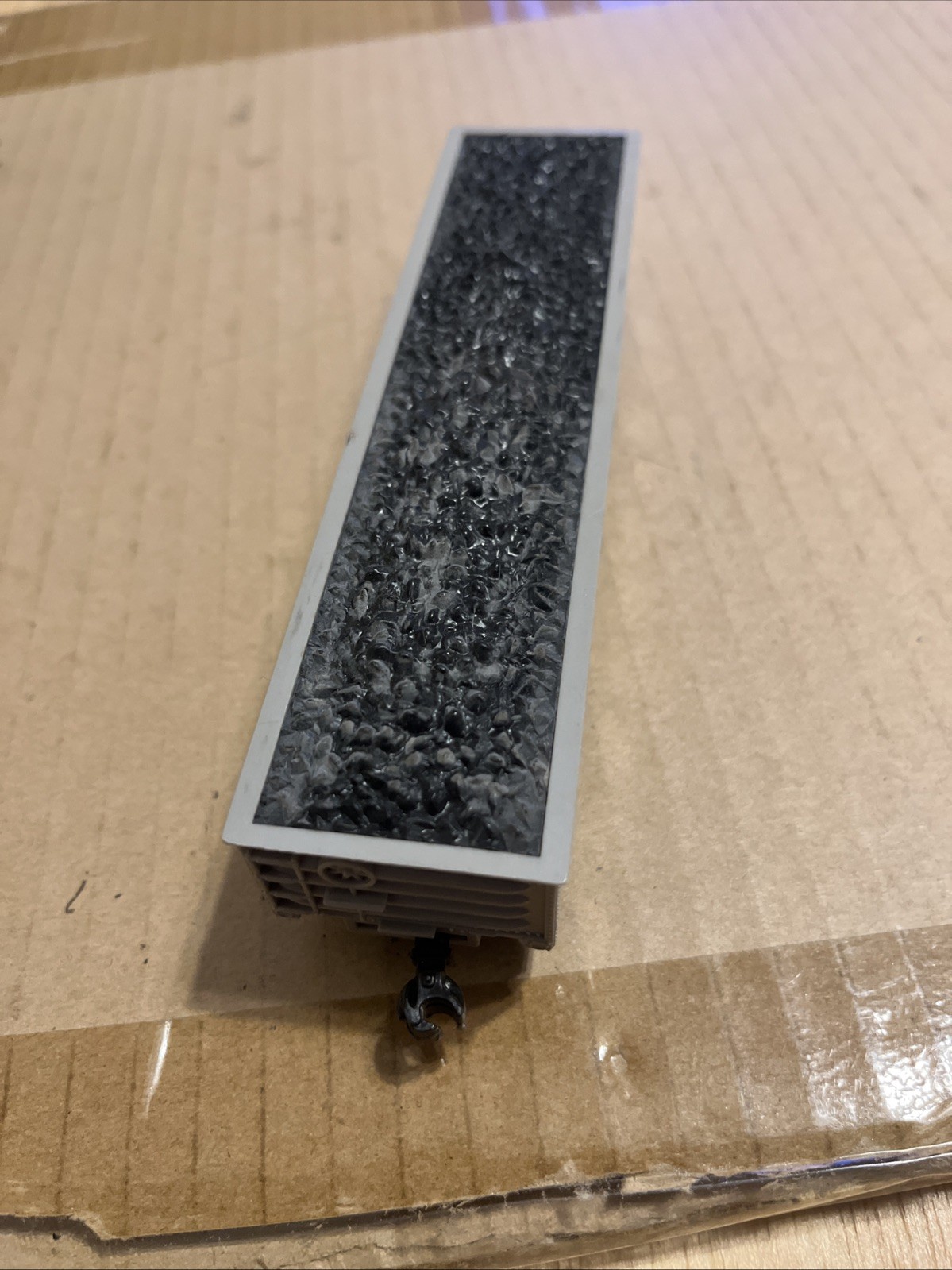 Gondola Coal Fast Freight Train Car HO Scale Vintage