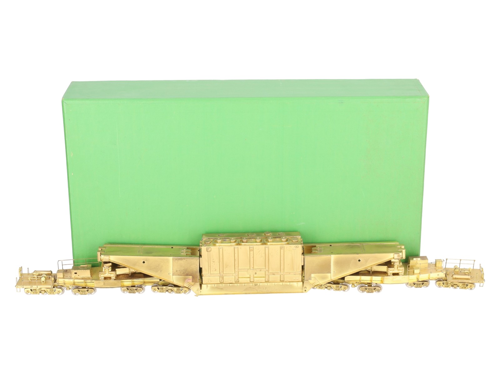 Overland OMI-1324 BRASS HO Schnabel Transformer Westinghouse No. 202 -Unpainted