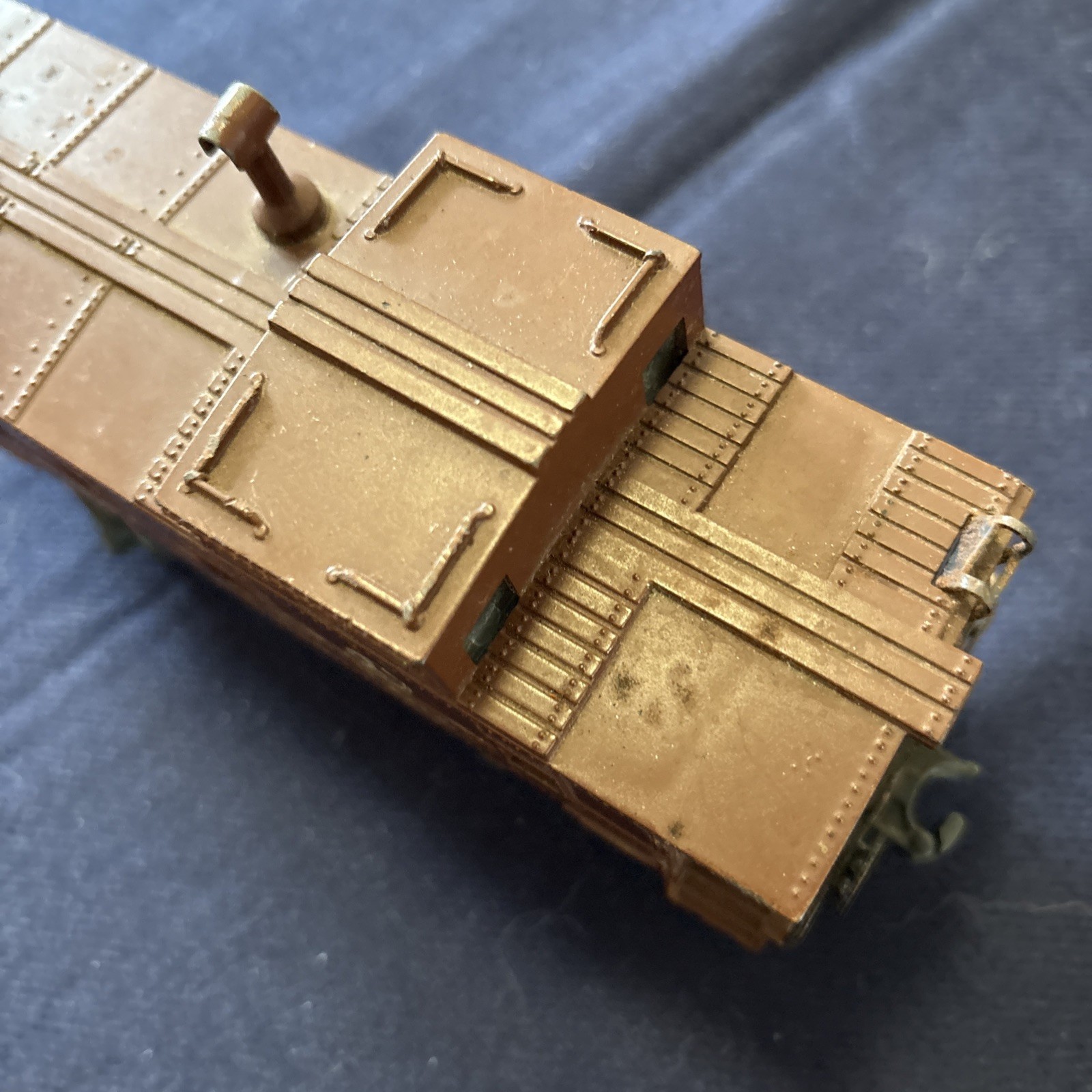 Lionel 6457 Tuscan Caboose Illuminated O Scale Postwar 1947 Train