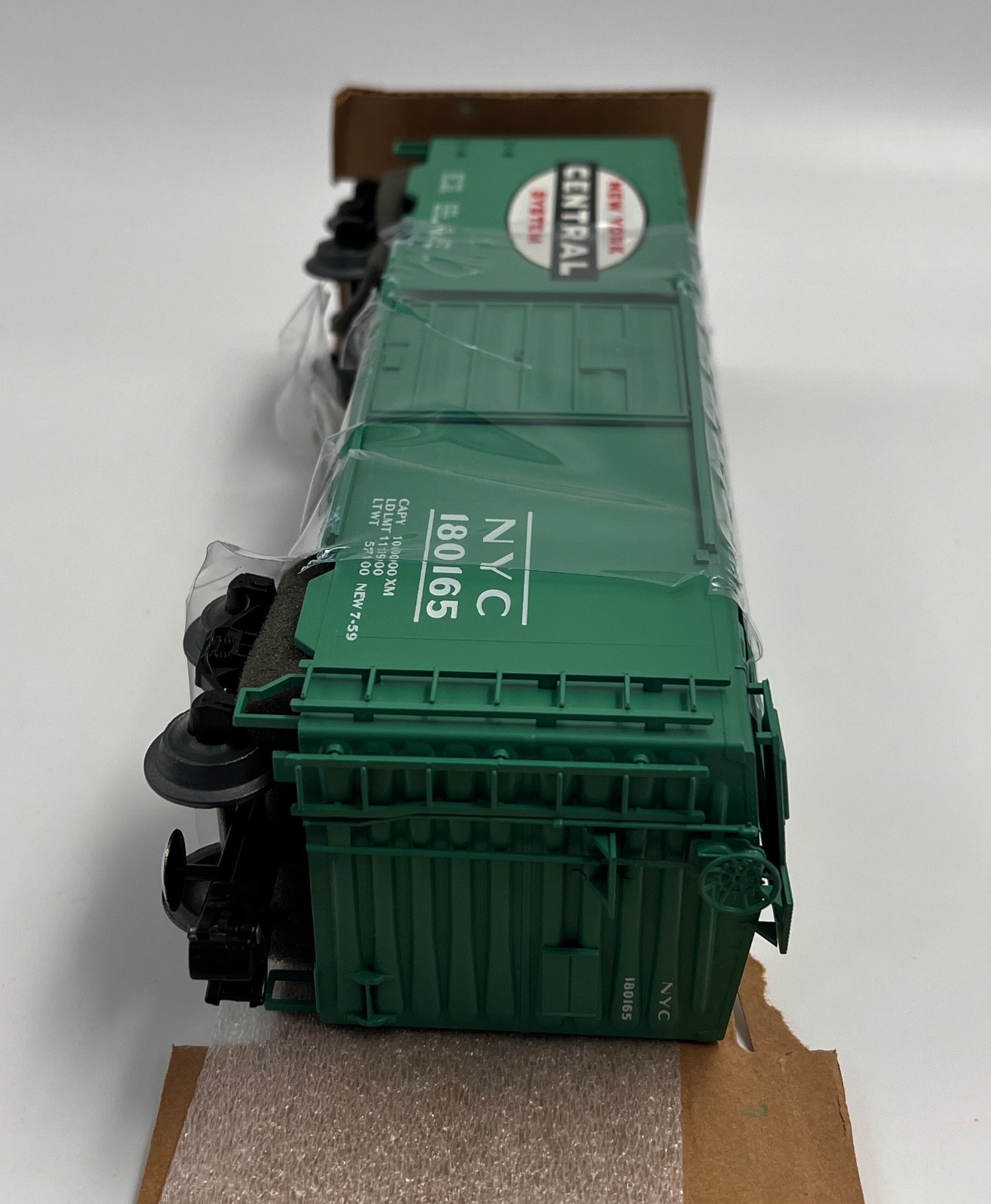 WEAVER 3-RAIL NEW YORK CENTRAL PS-1 40′ BOXCAR O SCALE FREIGHT NYC BOX CAR