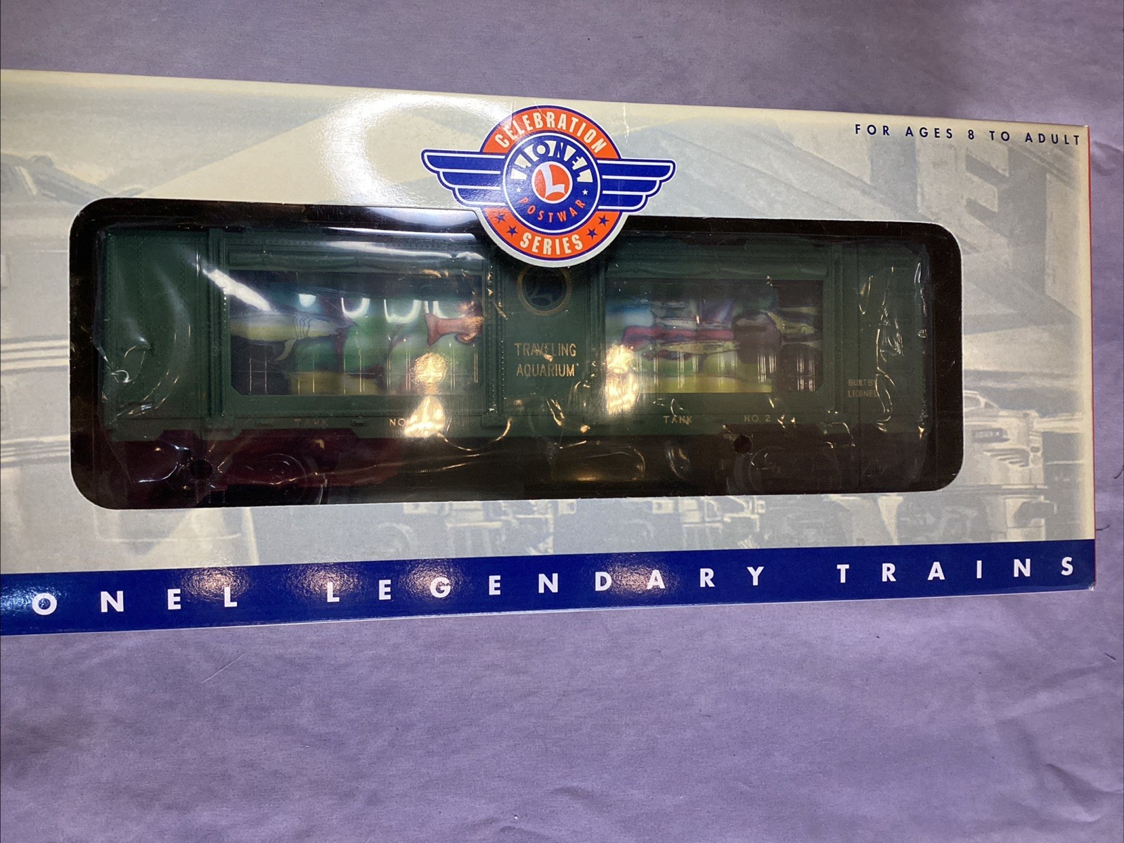 LIONEL #36731 PWC #3435 OPERATING AQUARIUM CAR Die Cast