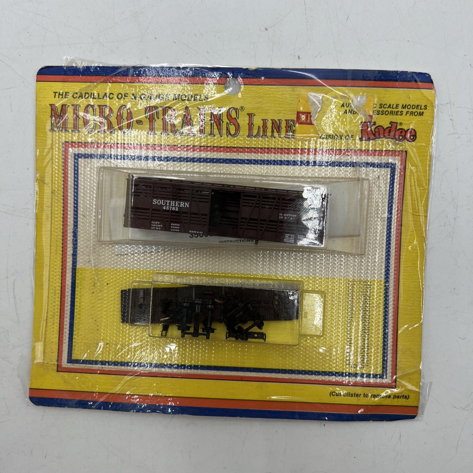 KADEE MICRO TRAINS N SCALE SOUTHERN STOCK CATTLE CAR #45782 – NOS NOB