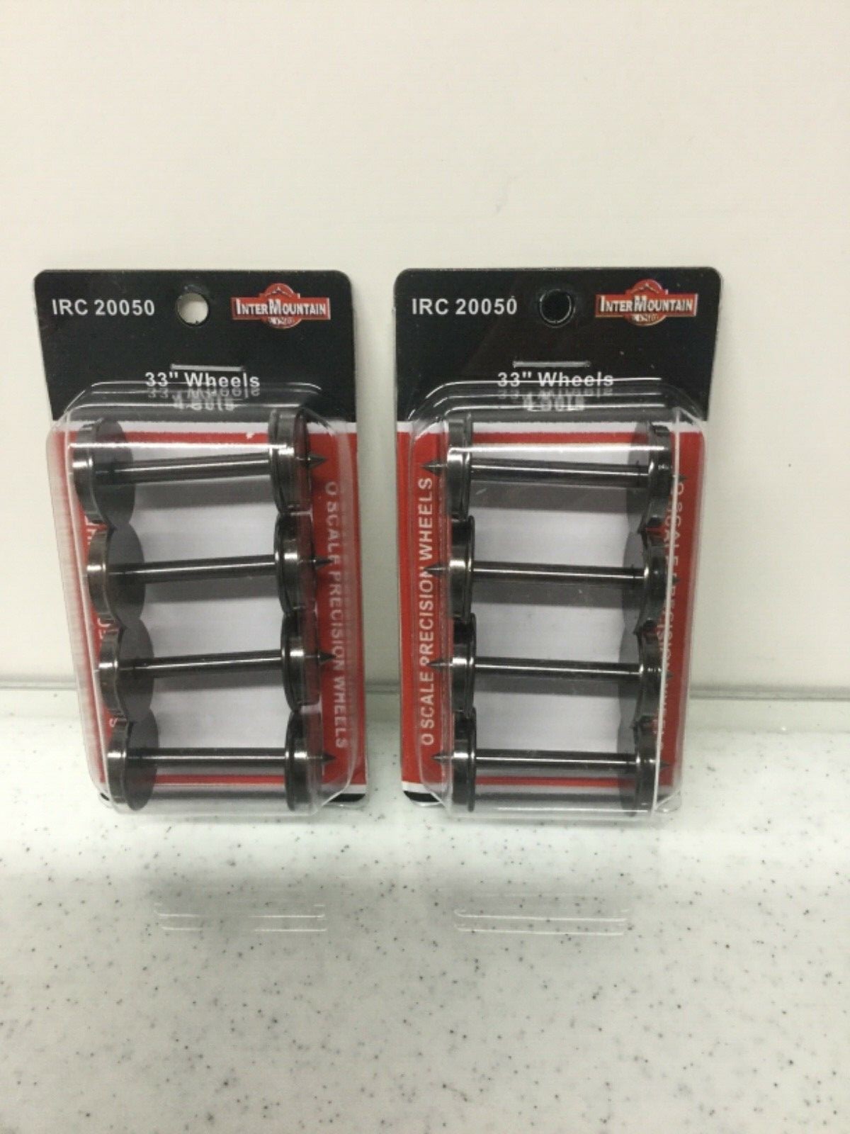 O Scale 2 Rail 33″ Intermountain Scale Wheels Brand New Lot #7