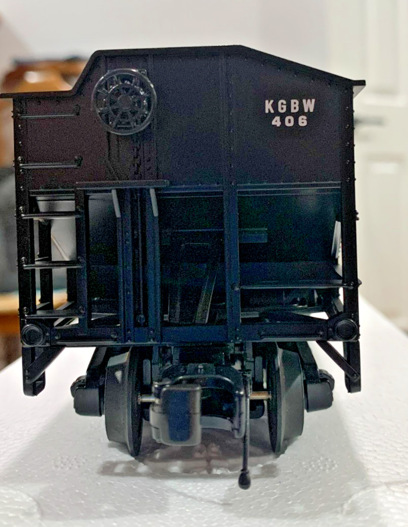 MTH 20-97546 Green Bay Western Offset Hopper #406 O Scale 1:48 NEW – Never Run