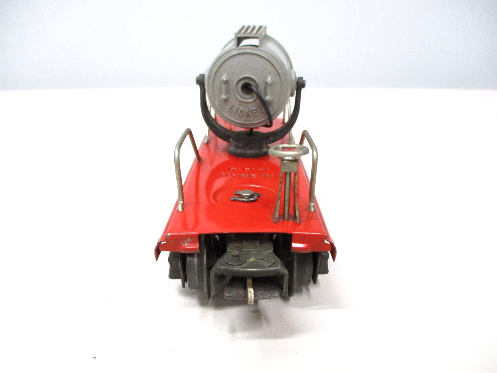Lionel 2620 Floodlight Car Red with Gray Light 1941 Prewar O gauge X8634