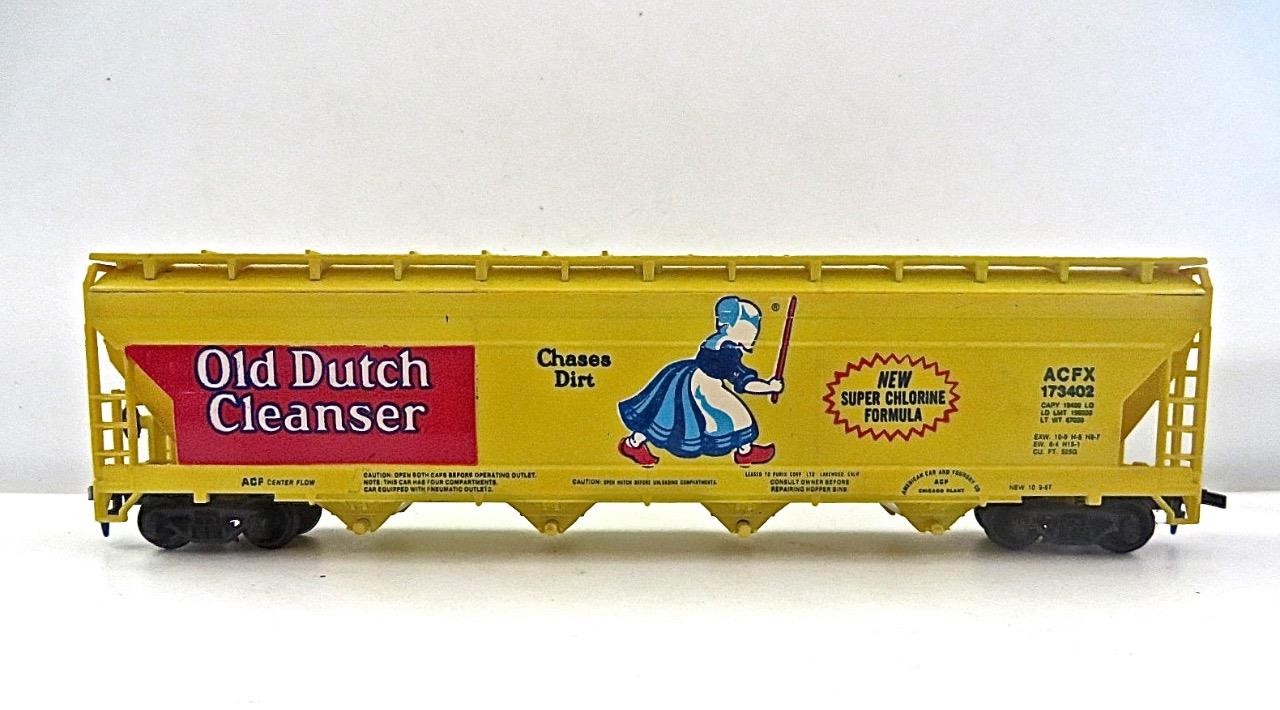HO TYCO Old Dutch Cleanser 62′ Covered Billboard Hopper Excellent Low Ship Boxed