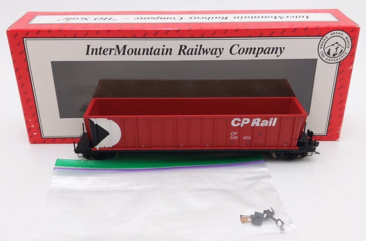 InterMountain 47102-19 HO Scale CP Multi-Mark Bathtub Coal Gondola #349456 EX