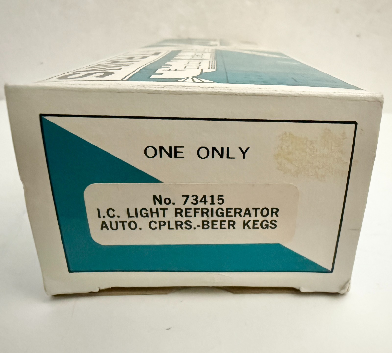 New Modern Marx Trains 73415 Iron City Light Beer Refrigerator Car w/KEGS & Box