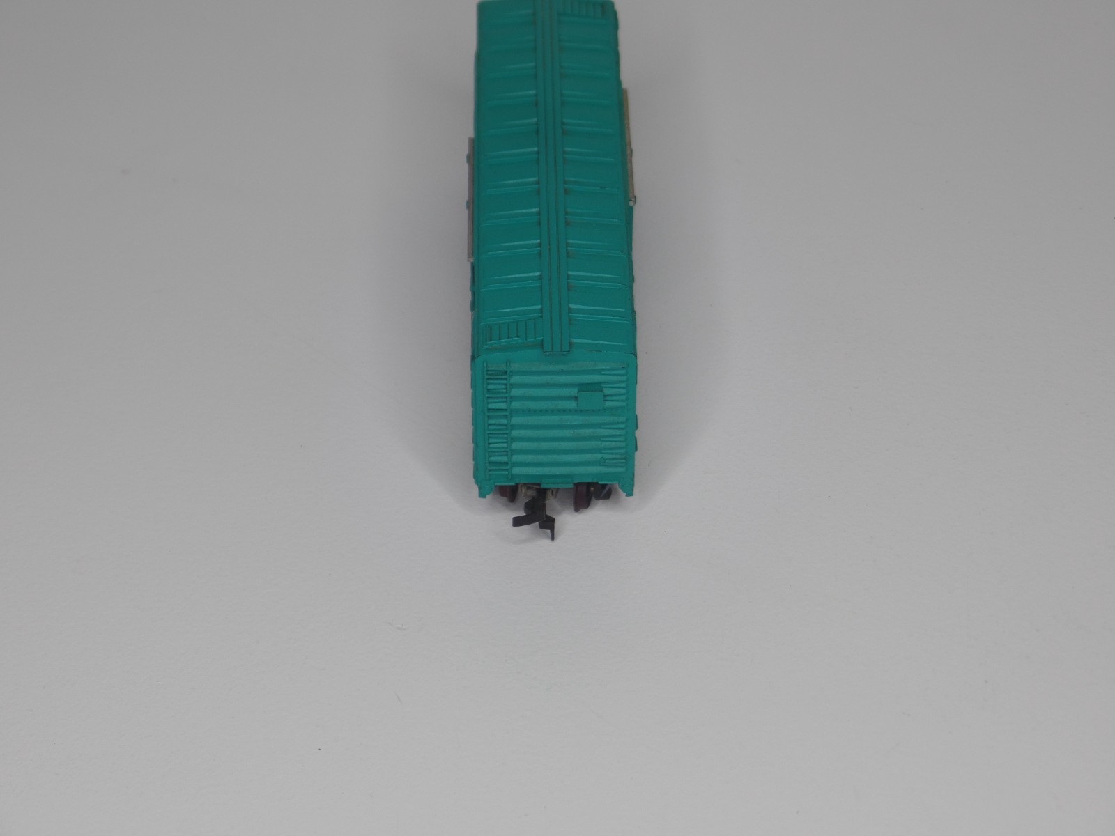 Mantua HO Scale 1:87 Santa Fe #80680 ATSF Blue Teal Stock Cattle Freight Box Car