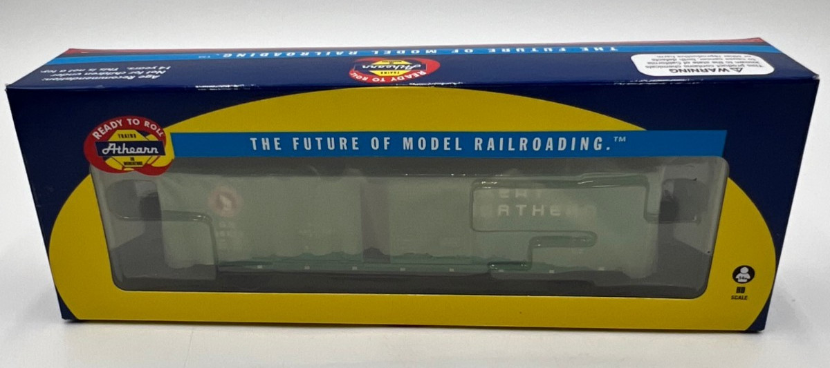 Athearn HO Scale Great Northern GN 50’ Combination Door Boxcar Glacier Green