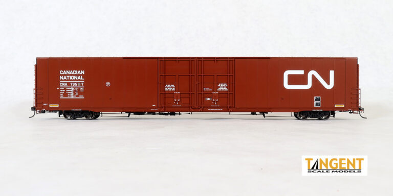 TANGENT HO Greenville 86′ Double Plug Door Box Car 25039 CN ‘Delivery 10-1978’