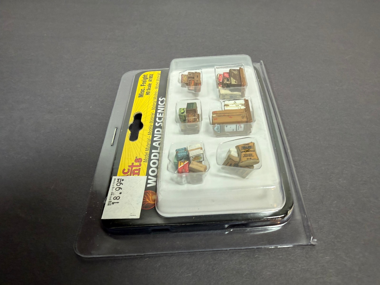 Scenic Accents Woodland Scenics MISC FREIGHT A1953 HO Scale Train Set