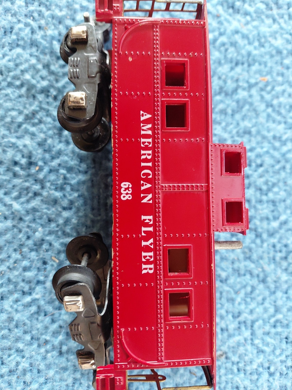 American Flyer No. 638 Caboose in Original Box 1940 3/16th Scale Vintage Hobby
