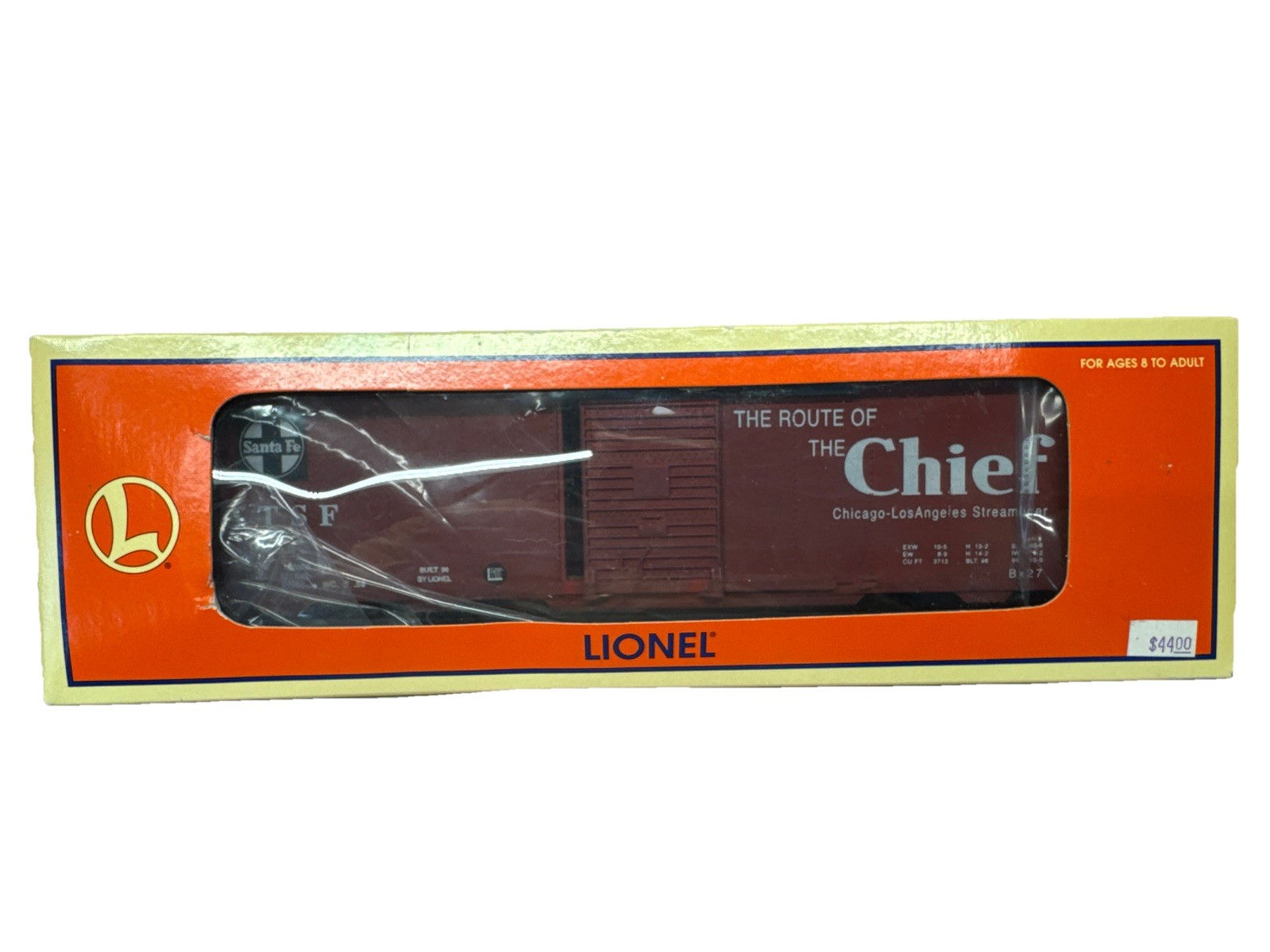Lionel Santa Fe 94645 ATSF The Route of the Chief Brown Billboard Boxcar 6-17244