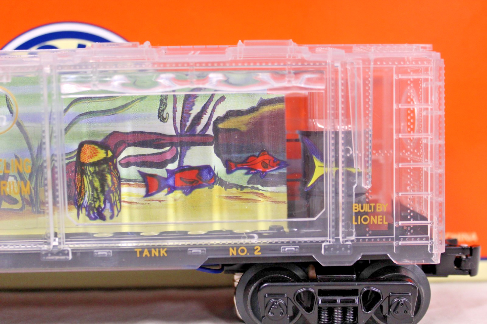 Lionel 6-29300 Clear Shell Aquarium Car – New!!