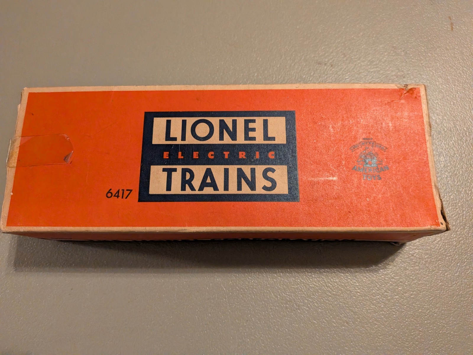 Lionel 6417 Pennsylvania N5C Porthole Caboose with box