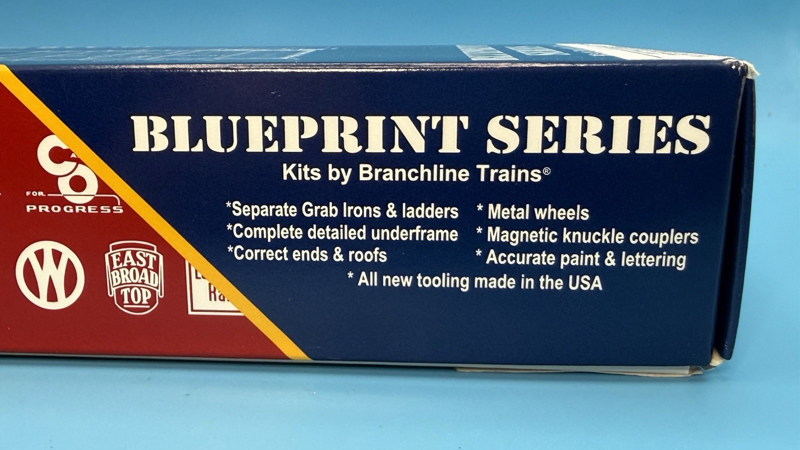 HO Branchline Blueprint TP&W 40’ AAR 7’ Door Boxcar Kit 632 Unbuilt