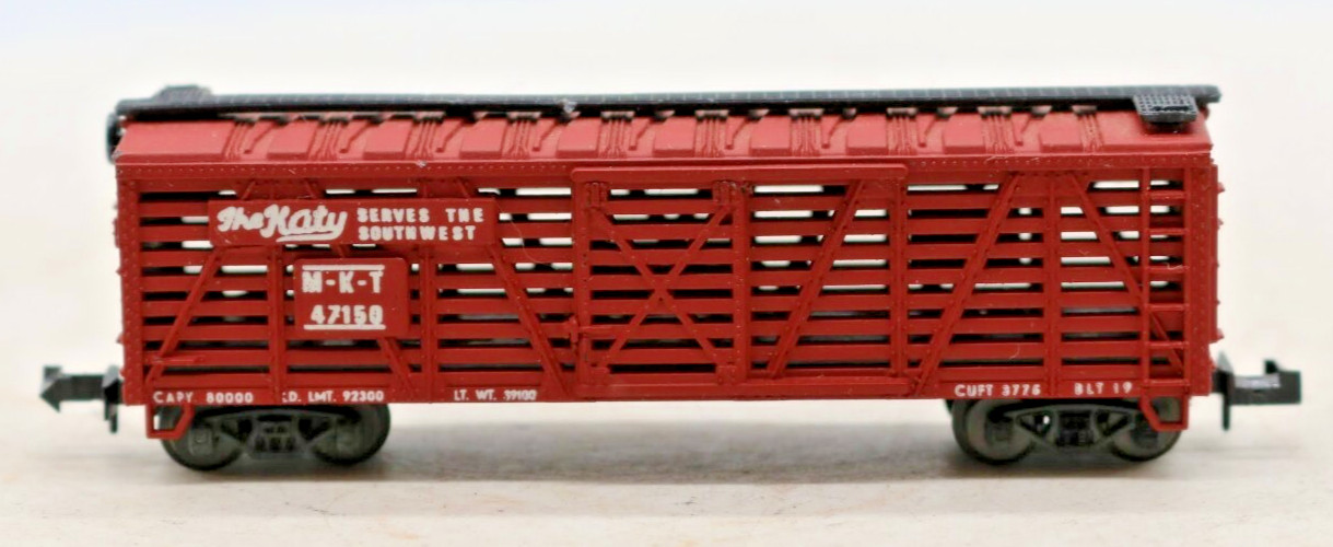 Trix / MiniTrix N Scale M-K-T “The Katy Serves the Southwest” Stock Car #47150