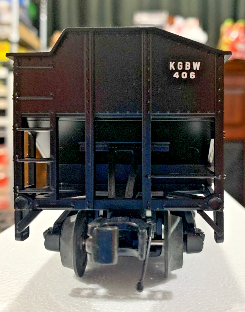 MTH 20-97546 Green Bay Western Offset Hopper #406 O Scale 1:48 NEW – Never Run
