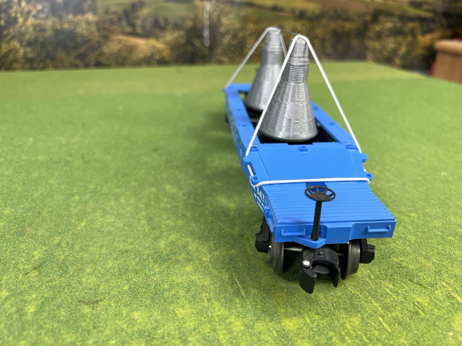 LIONEL 6-26026 PWC MERCURY CAPSULE CARRYING CAR #6413 O GAUGE NIB