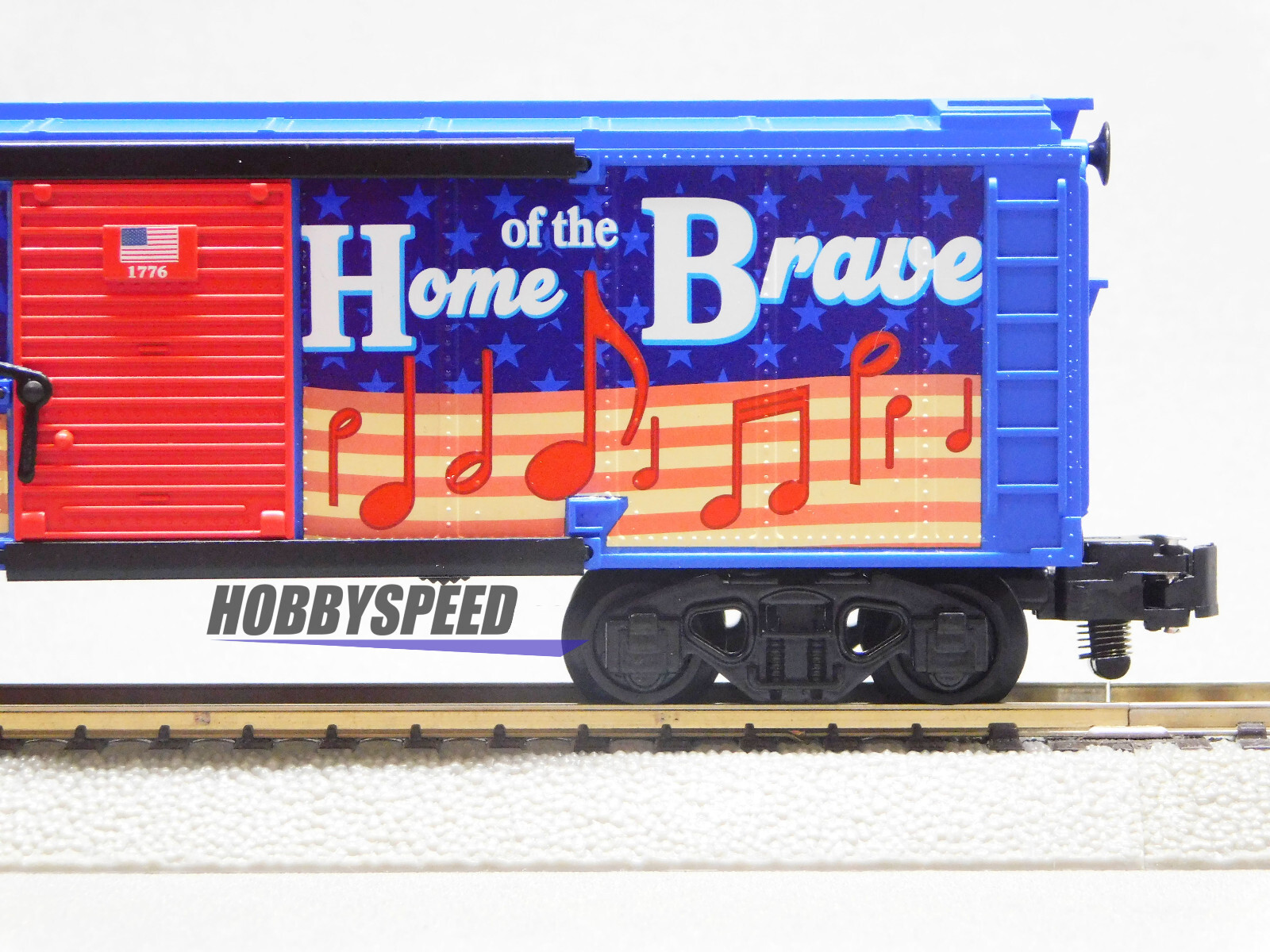 LIONEL AMERICAN FLYER PATRIOTIC SOUNDS BOXCAR S GAUGE railroad train 2219150 NEW