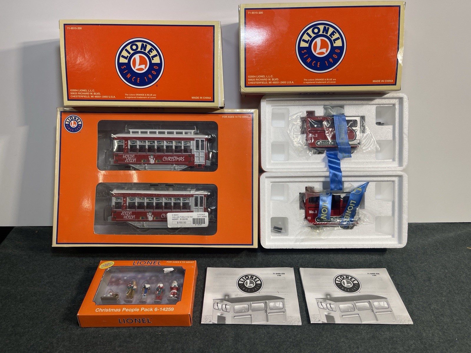 Lionel trains o Gauge Christmas Lot