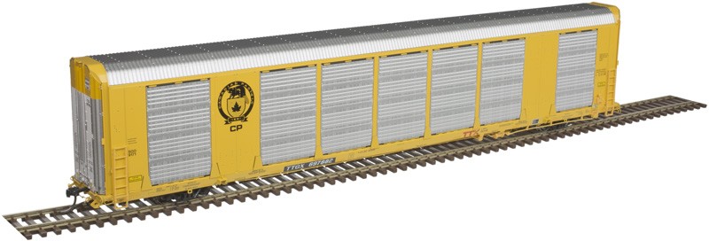 Atlas HO Scale Gunderson Multi-Max Enclosed Auto Rack Canadian Pacific #697886