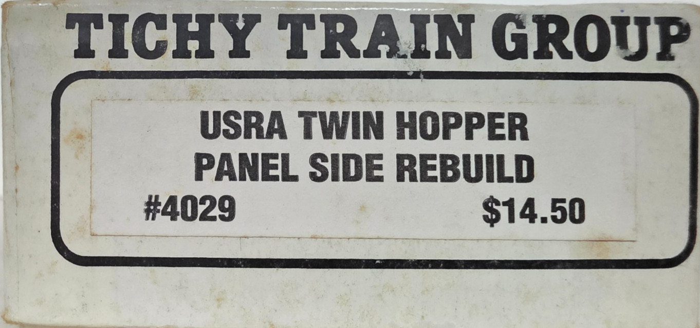 HO Tichy #4029 USRA Twin Hopper Panel Side Rebuild Kit NOS