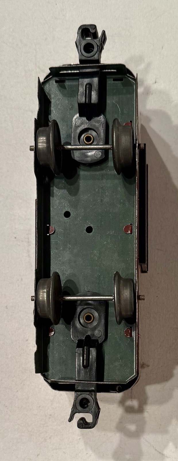 Marx 59 U.P. Stock Car – 6 inch / 4 Wheel / Plastic Knuckle Couplers