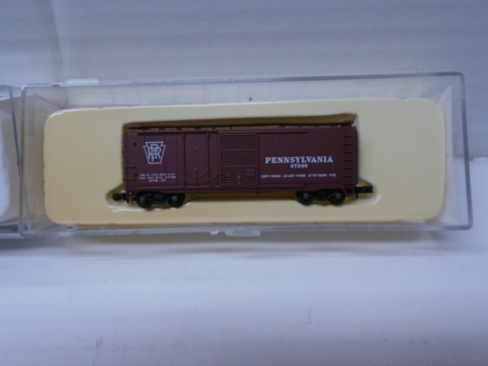 N Scale Con-Cor (4) Diferents Freight Cars Lot#2453