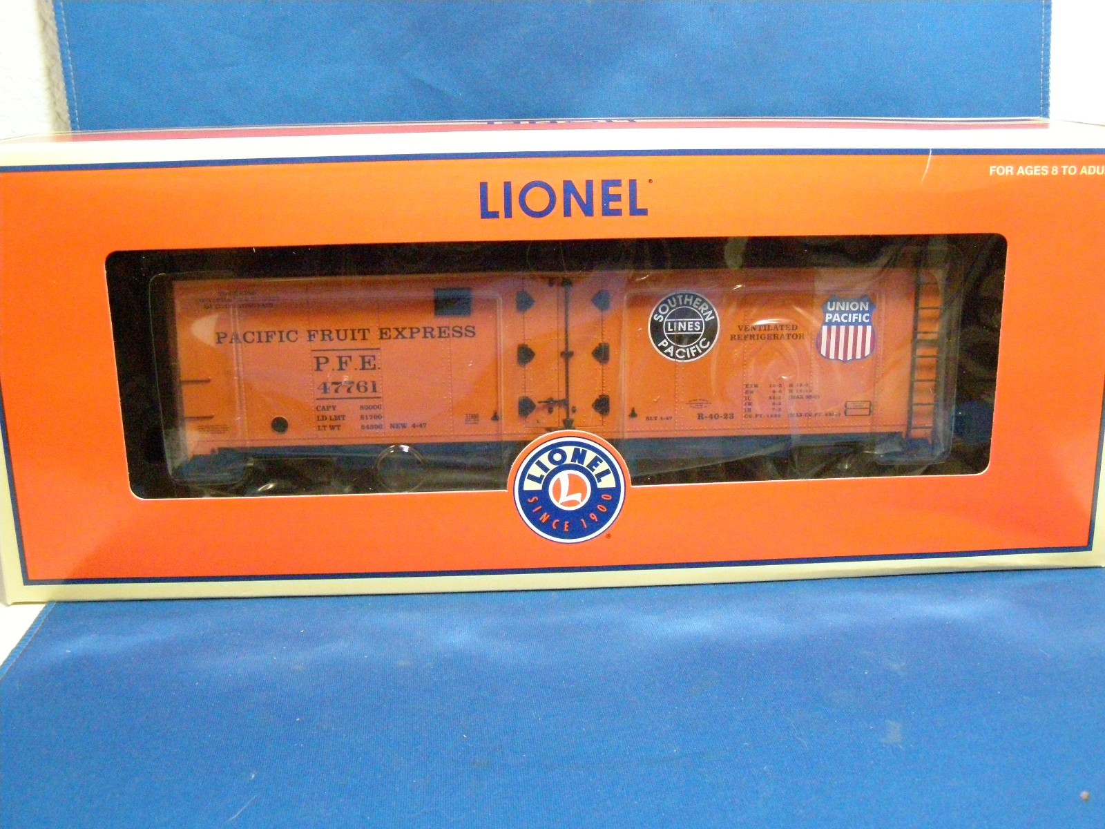 O Gauge Lionel 6-11872 3PK PFE Steel Sided Reefers Tuscan #1 lj
