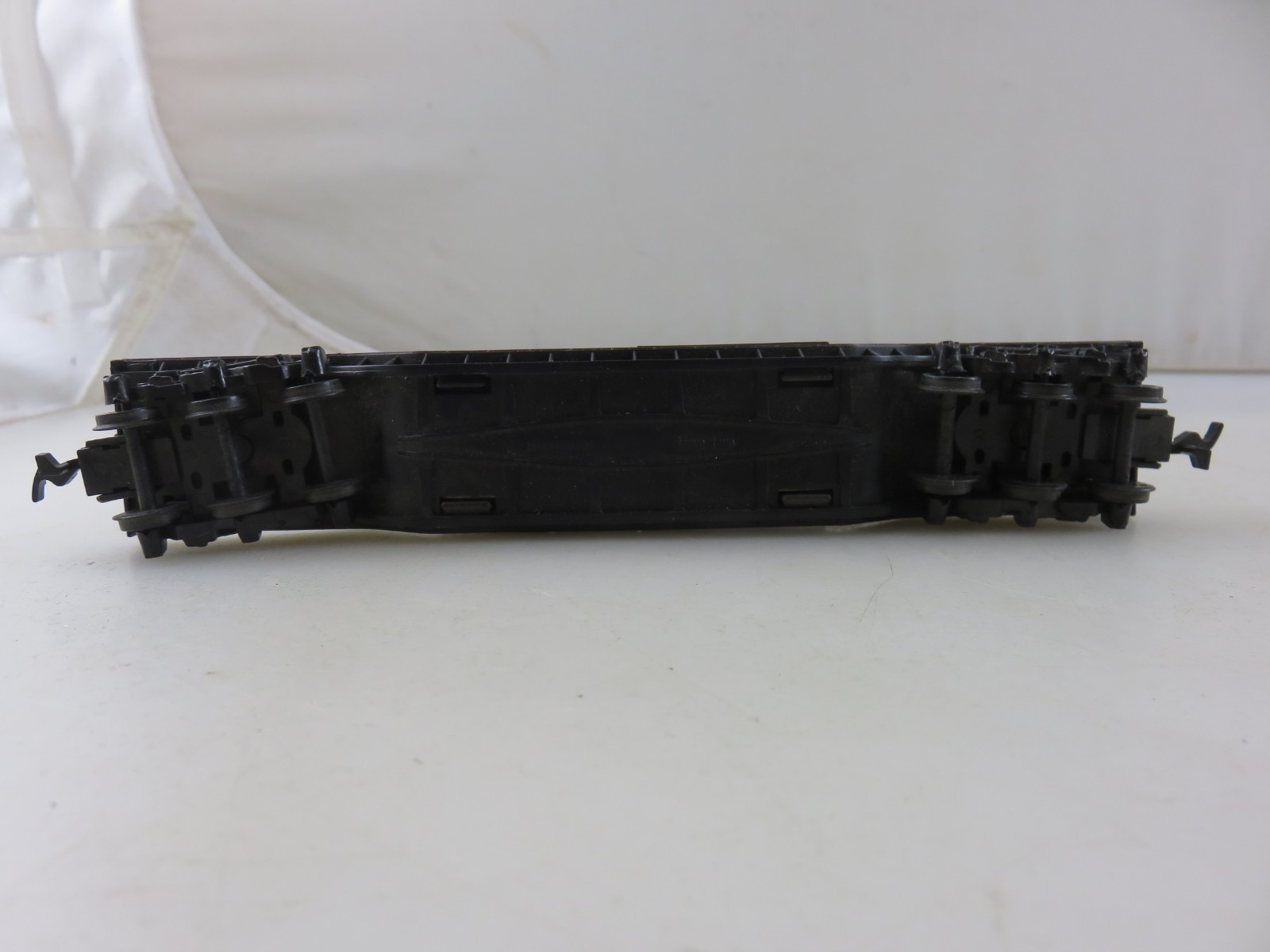 Bachman 71300 HO 52′ Flat With USAF Missile Freight Gondola Car Hong Kong Made