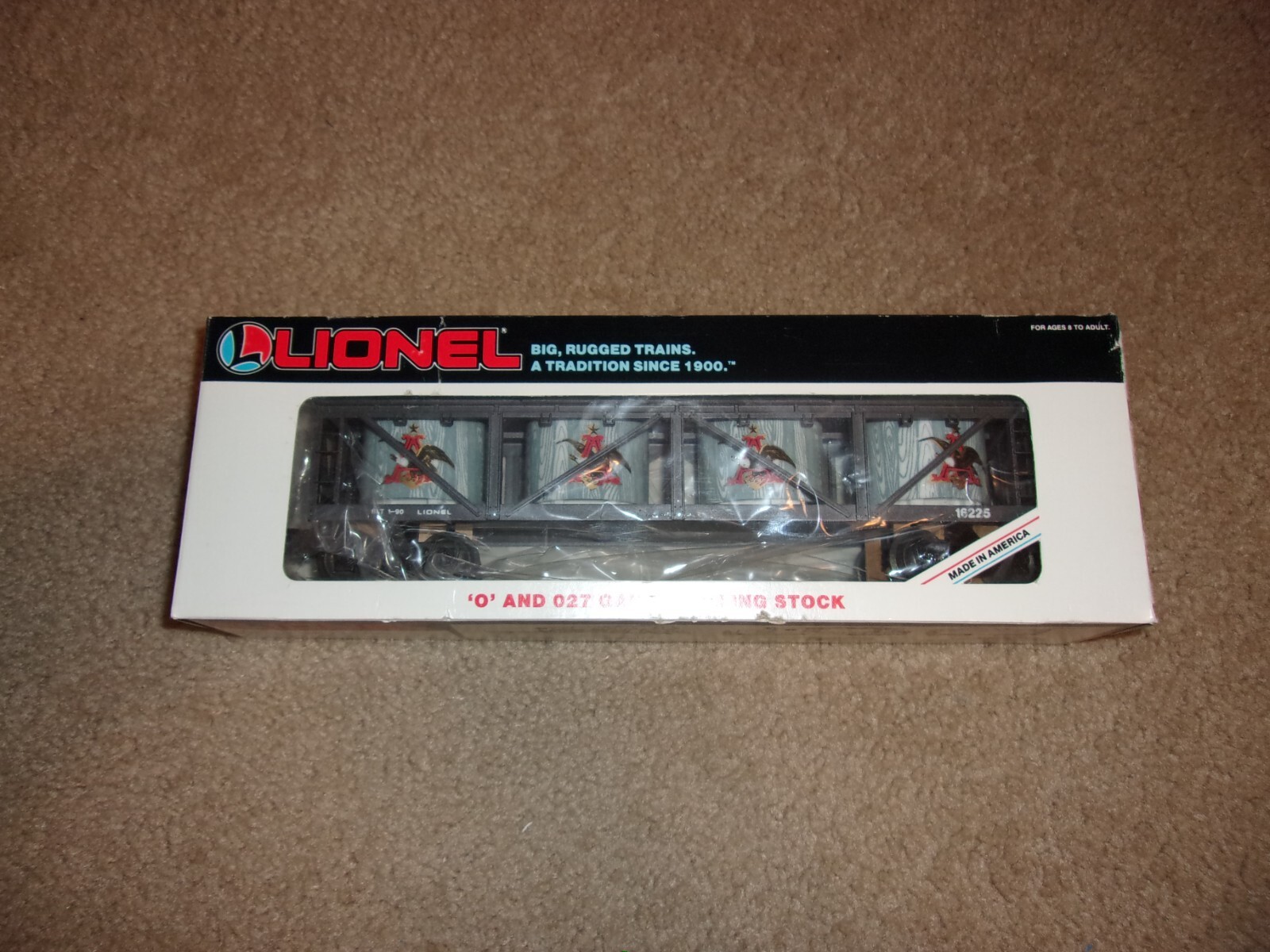 Lionel Budweiser Vat Car #6-16225