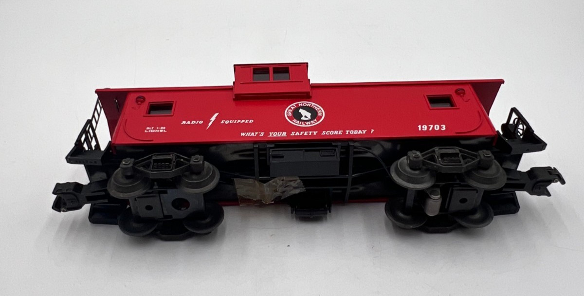 Vintage Lionel 6-19703 Great Northern Extended Vision Caboose O Gauge 1988 New
